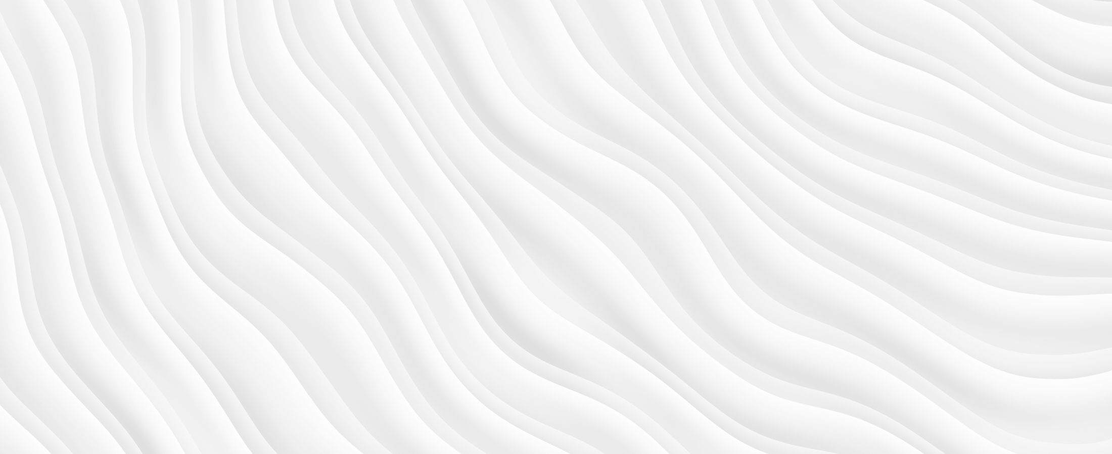 Wavy texture in soft white backdrop.