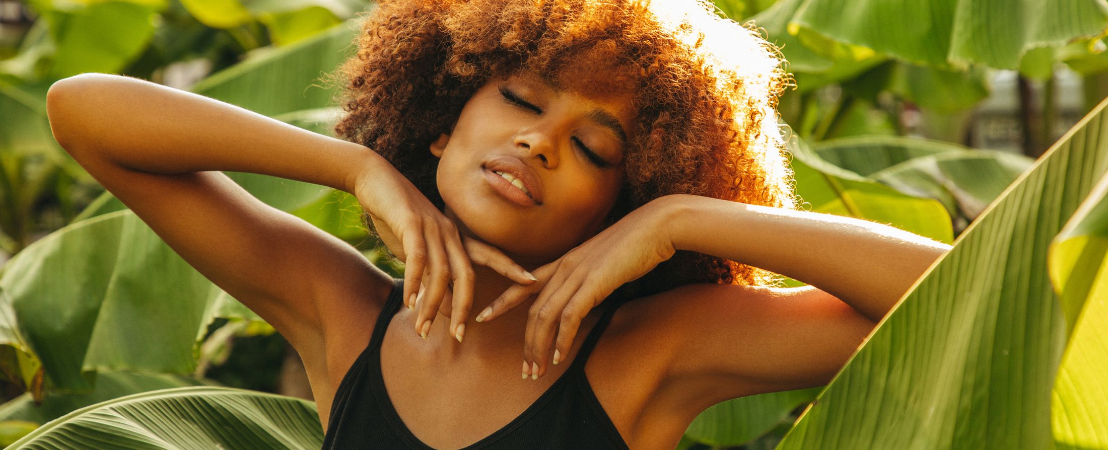 santa rosa med spa model with curly hair