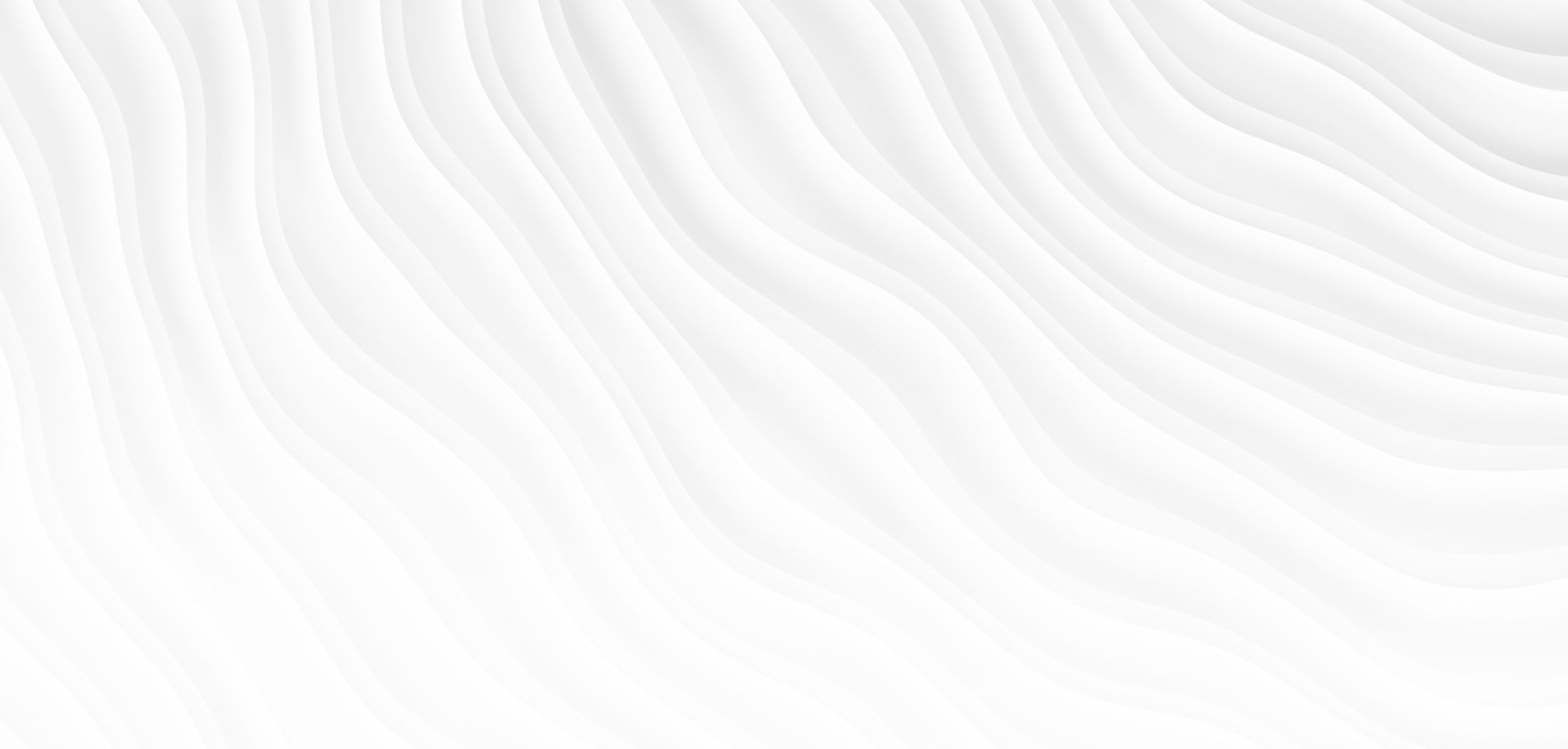 Abstract white textured waves background.