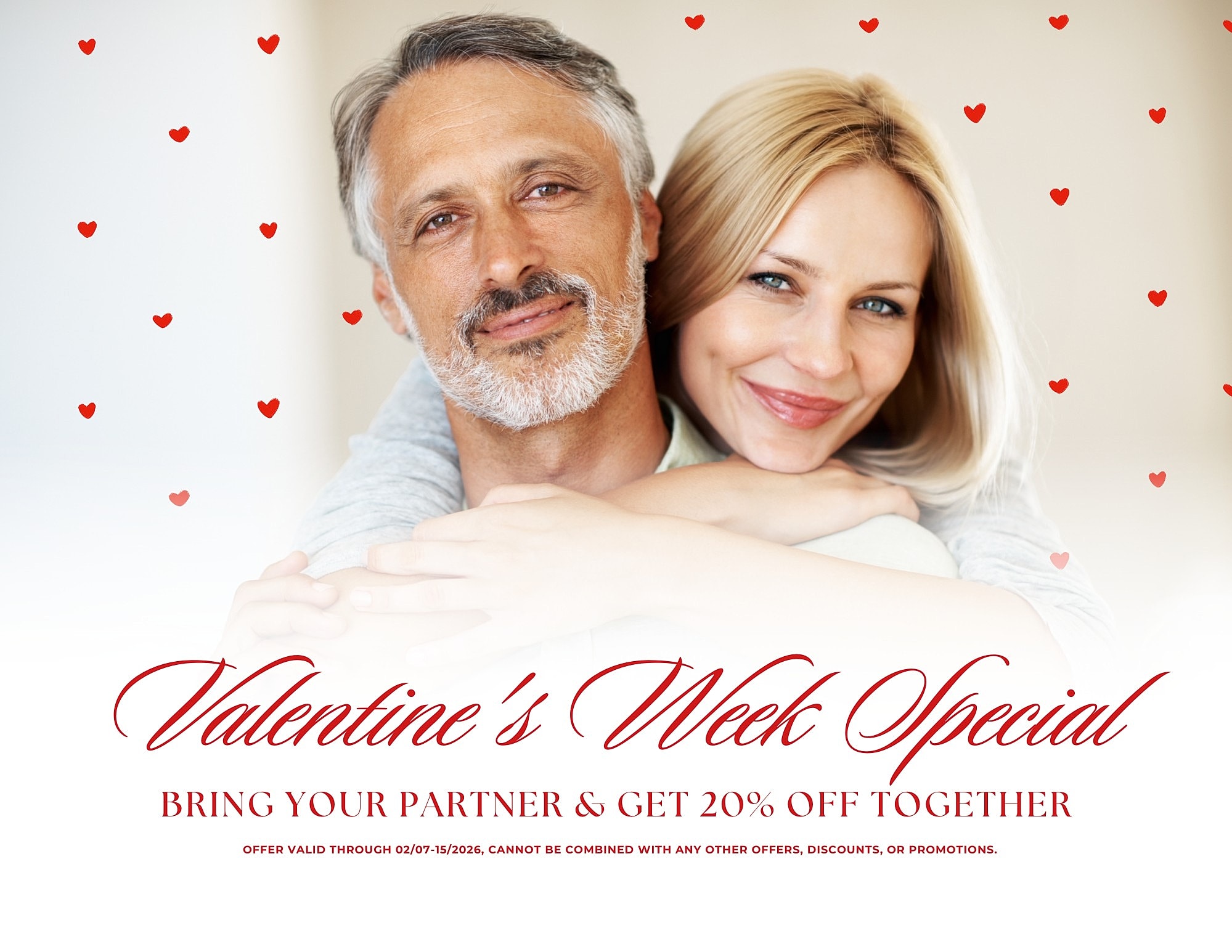 Valentine's Week special romantic couple promotion.