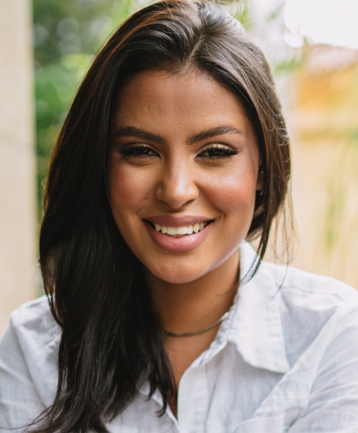 santa rosa microneedling model with dark hair