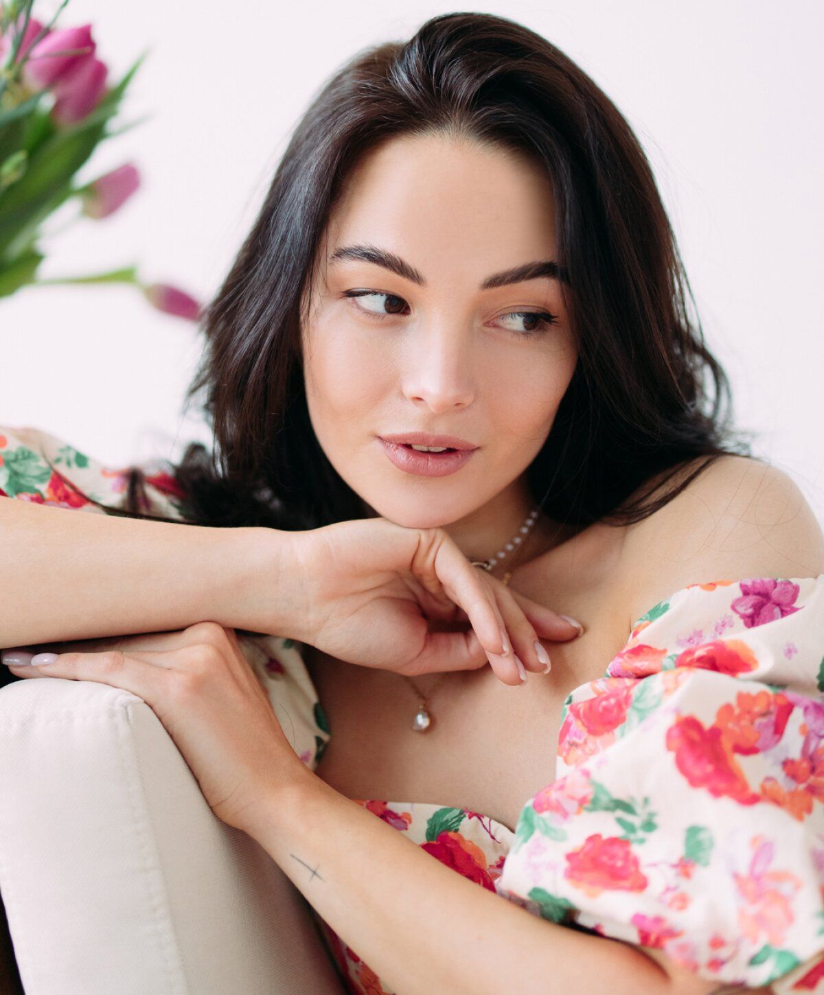 santa rosa microneedling model with black hair