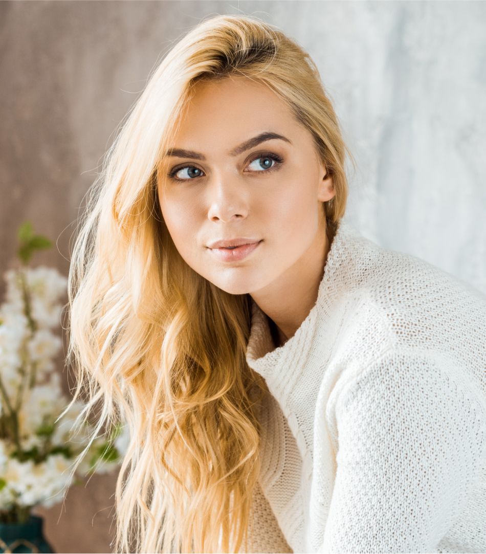 santa rosa med spa model with blonde hair