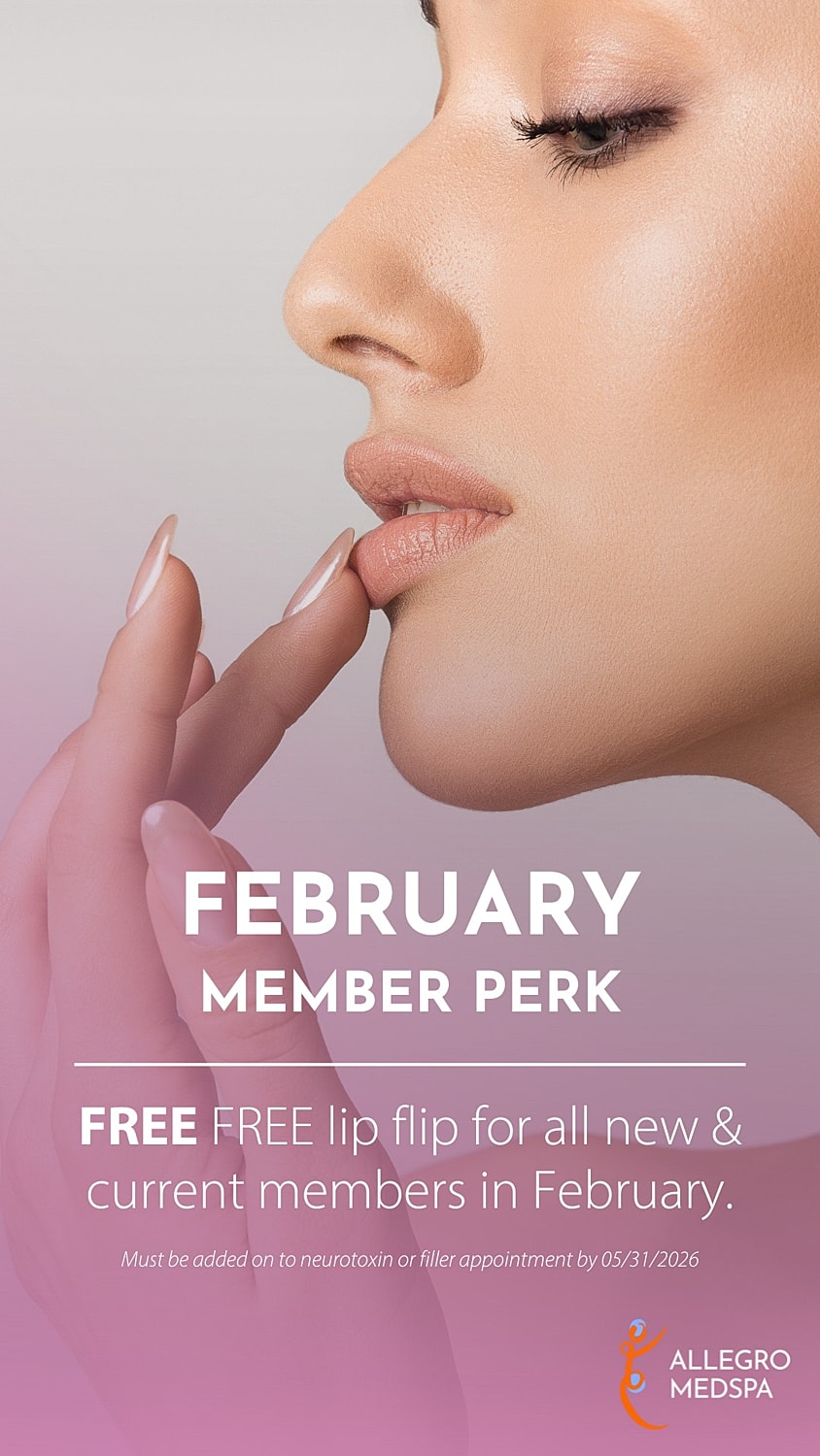 February member perk for free lip flip promotion.
