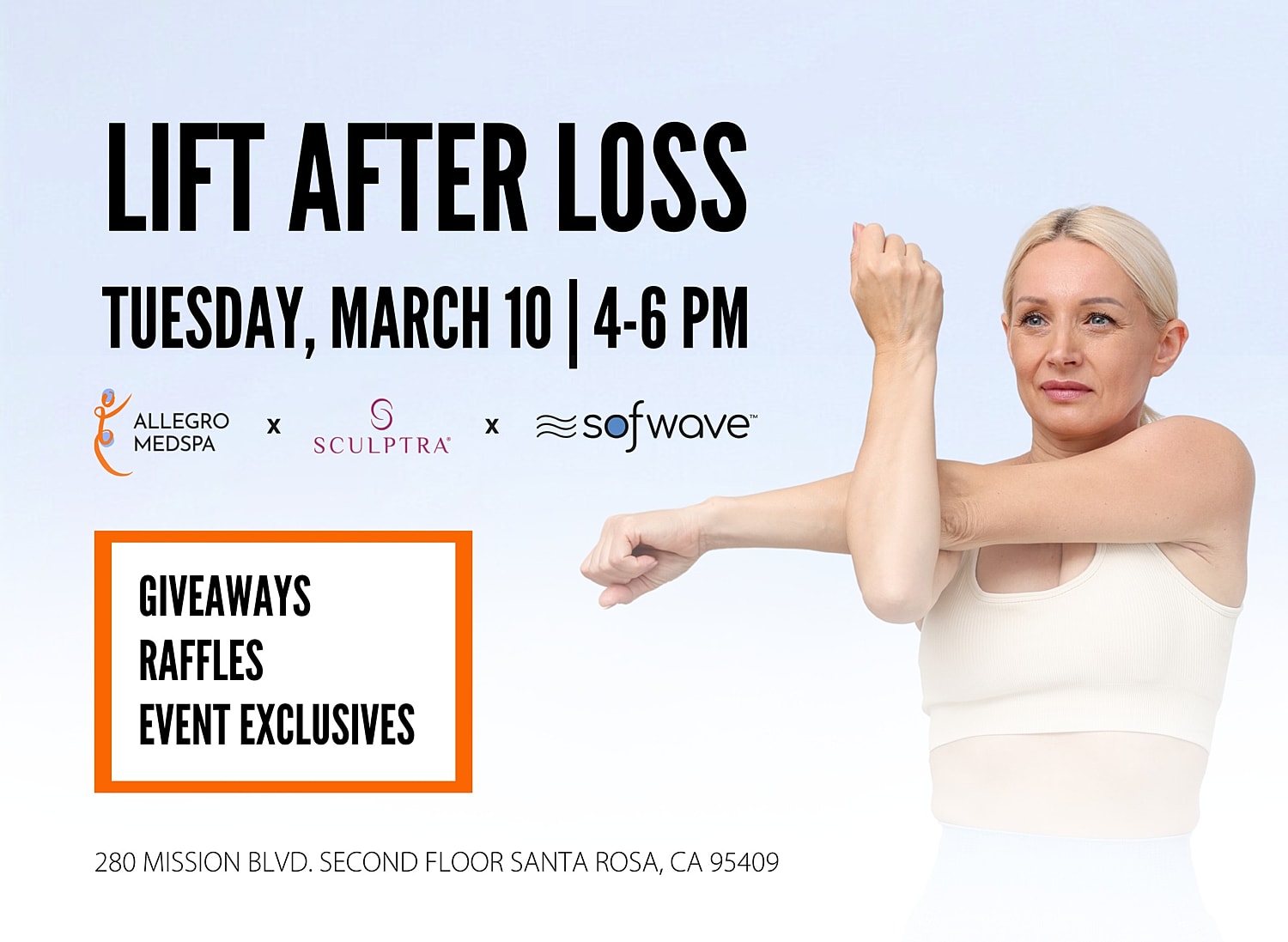 Lift After Loss event promotional image. 